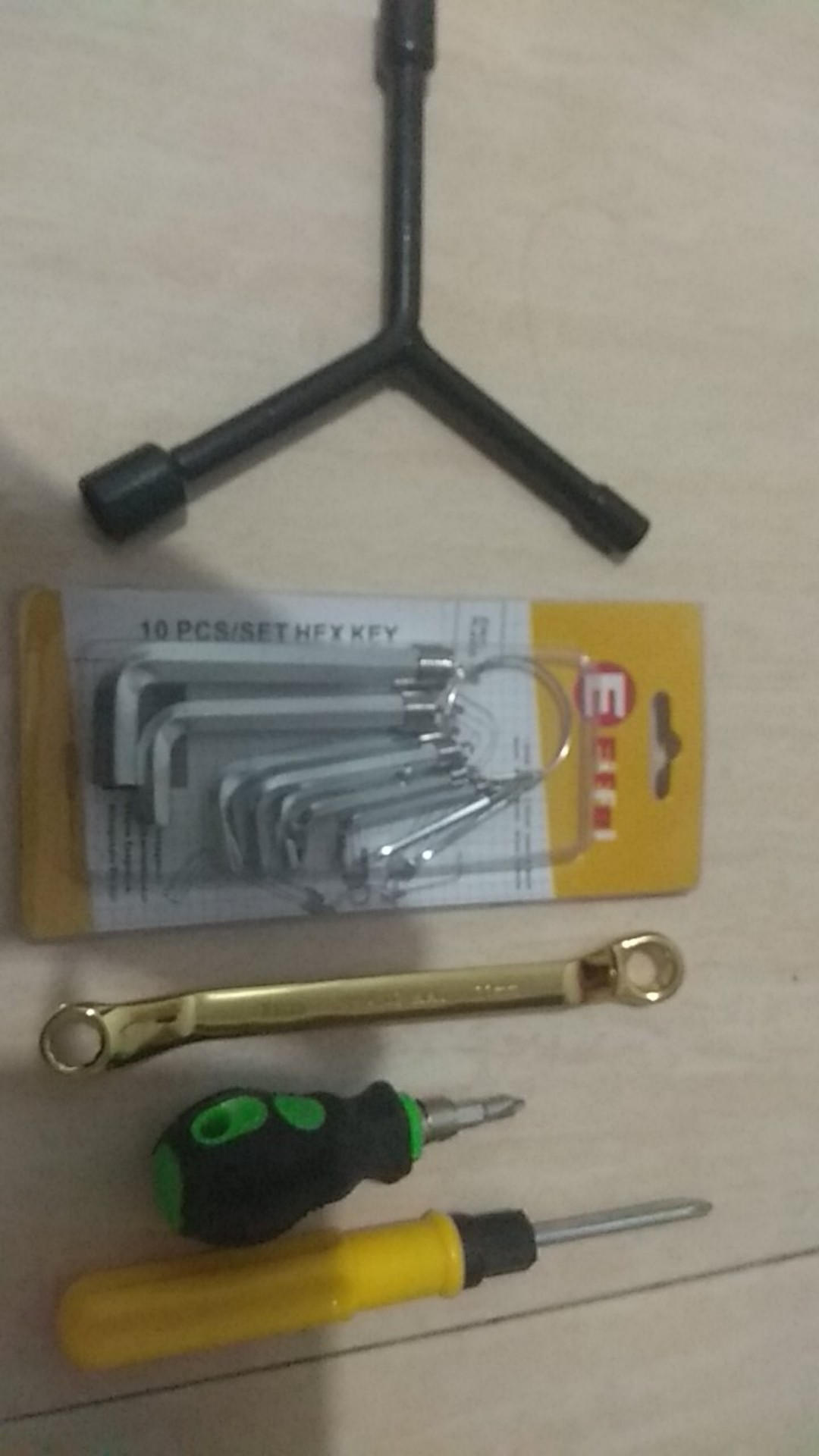 Kunci Ring 10 X 11 Gold Plated