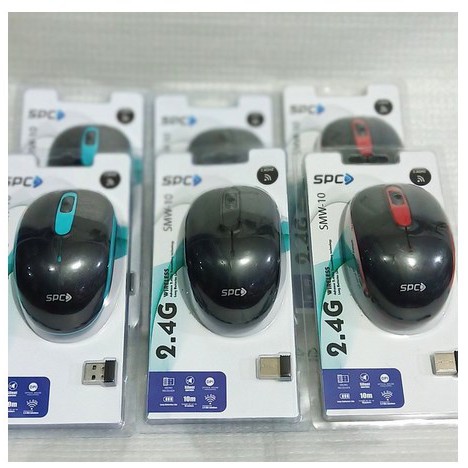 Mouse Wireless SPC SMW10 - SPC SMW 10 Wireless Mouse FREE BATRE