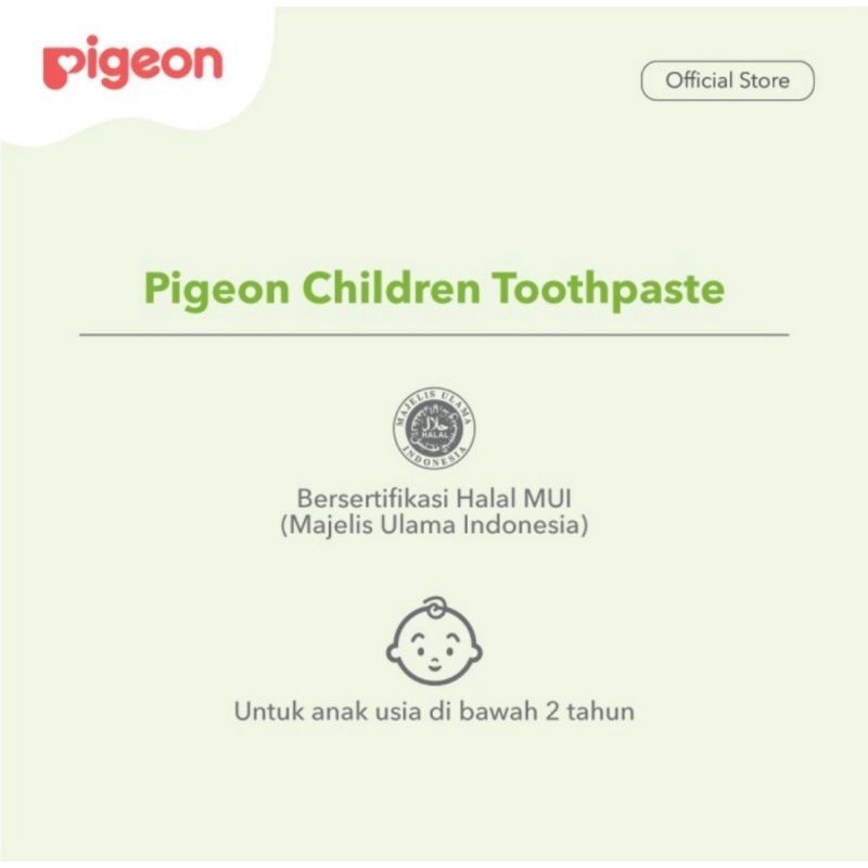 Pigeon Children Toothpaste 45 gr - Pasta Gigi Bayi &amp; Anak