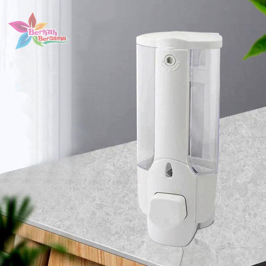 RT86 Tempat Hand Soap Washing hand Dispenser Sabun Cair Single Key Lock Tube Double 1 Tabung Dinding WC BB6371