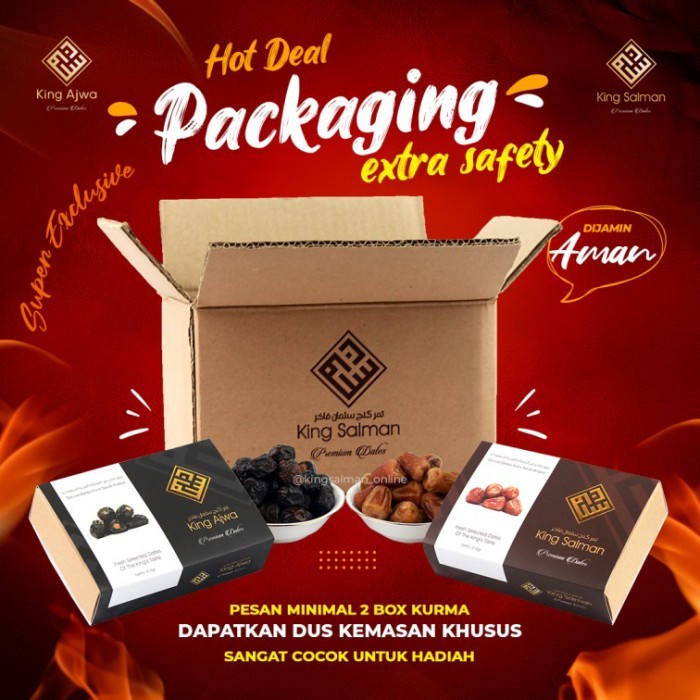 

COD Kurma Premium - King Salman (1 Box) GROSIR ORI