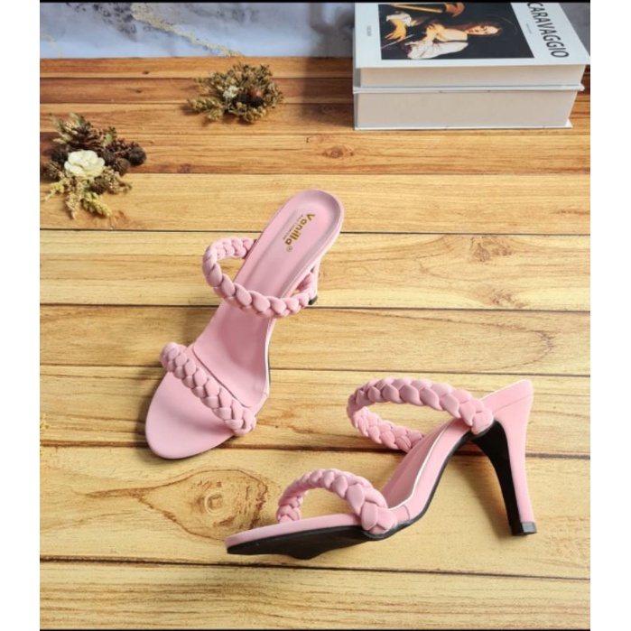 ABBUSHOES kf 07 high heels kepang ban 2 namira  9cm