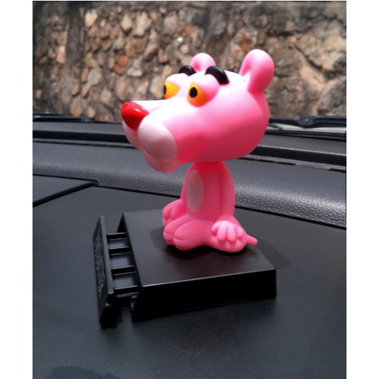 Terlaris PAJANGAN HIASAN DASHBOARD MOBIL PINK PANTHER KEPALA GOYANG Limited!