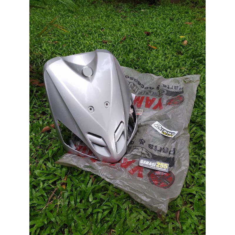 tameng dasi dada depan mio silver dasi dada cover depan mio sporty mio old silver original