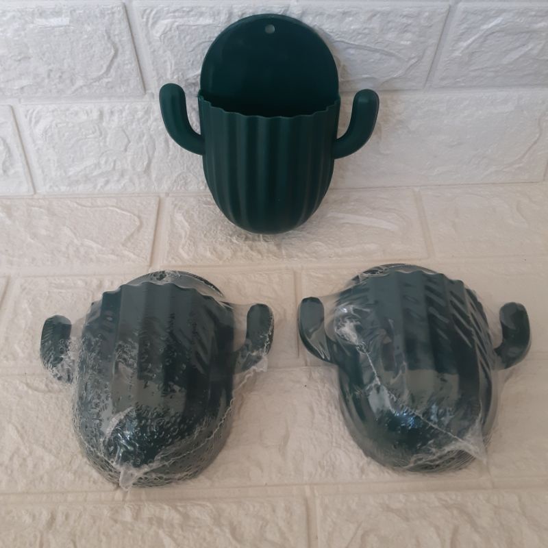 RAK TEMPEL BENTUK KAKTUS -HOLDER RAK HP GANTUNG KAKTUS/RAK SERBAGUNA