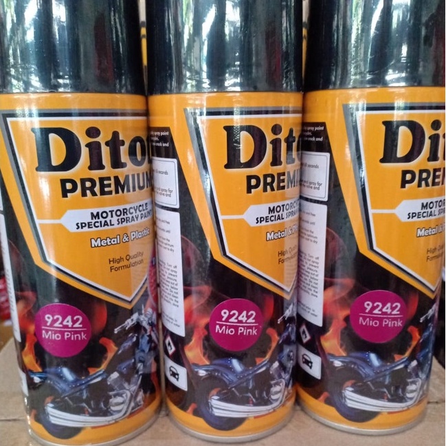 Pilok Pilox DITON Premium Y9242* Mio Pink / Merah Muda Yamaha Pink Metallic (400cc/400ml)