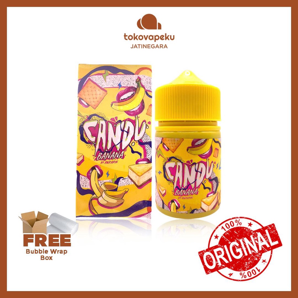 CANDU V2 BANANA CHEESECAKE 60ML CANDU ORI by AWKARIN