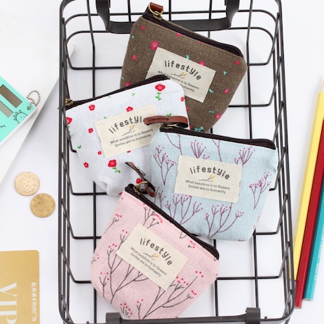 TT-Dompet Kain Koin Uang/Dompet mini motif lucu dan aesthetic