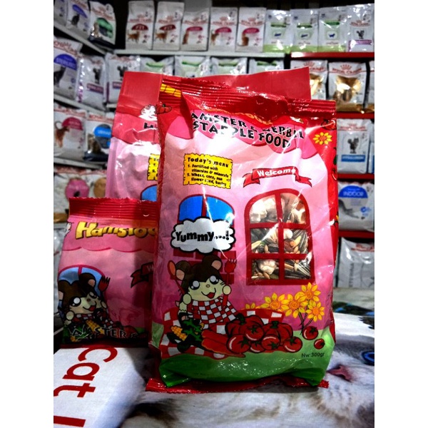 hamsfood makanan hamster 300gr