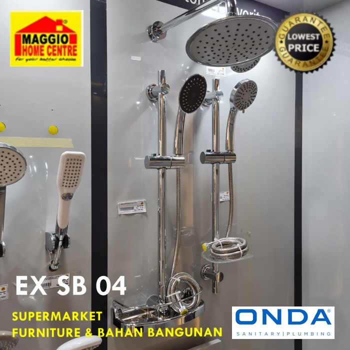SHOWER KAMAR MANDI KOMPLIT SET - SHOWER SET KOMPLIT - KEPALA SHOWER MANDI - EX SB SHOWER - ONDA