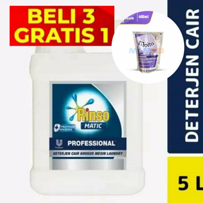 Deterjen Rinso Matic Cair Rinso Matic Cair