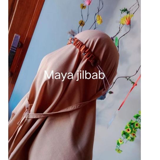 (idola)bergo tali Mariam plisket/bergo plisket/hijab plisket/kerudung plisket/jilbab plisket "TGR.01