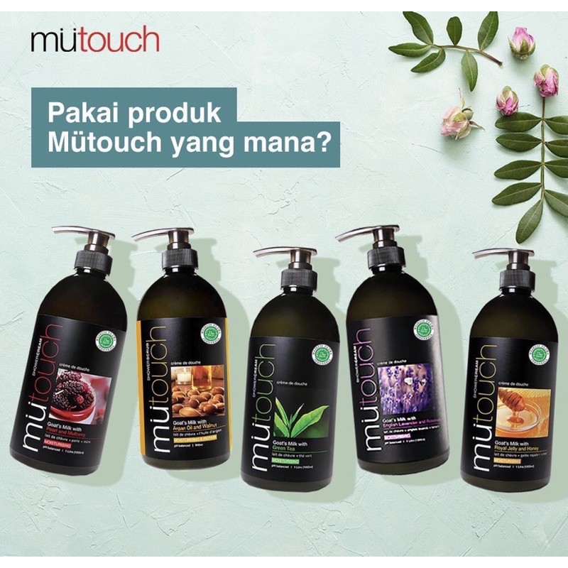 Mutouch Goat Milk Shower Cream