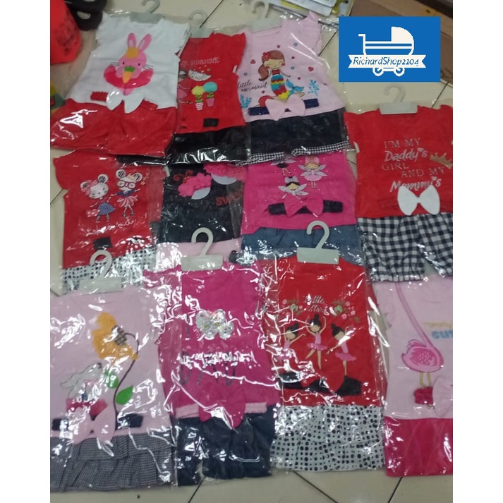 Baju Rok Bayi Balita Perempuan traveling