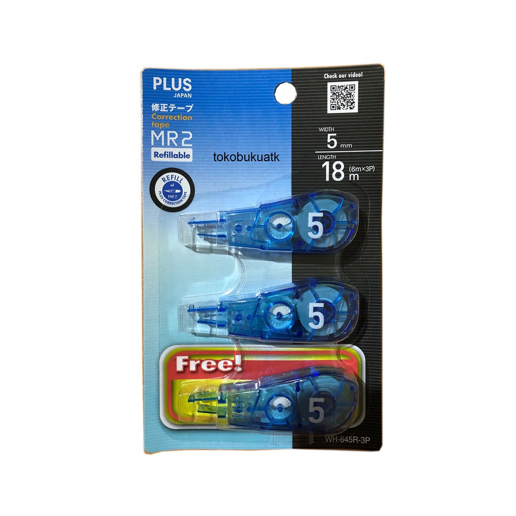 

Refill Tip Ex Whiper MR, Refill Tip Ex Plus