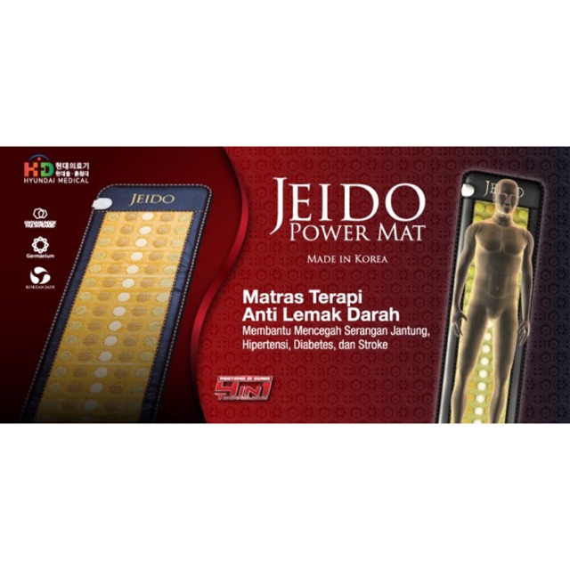 JEIDO POWER MAT PAKET DETOKS LEMAK JAHAT