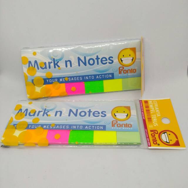 Mark And Note Pronto / Page Marker Penanda Halaman Merk Pronto