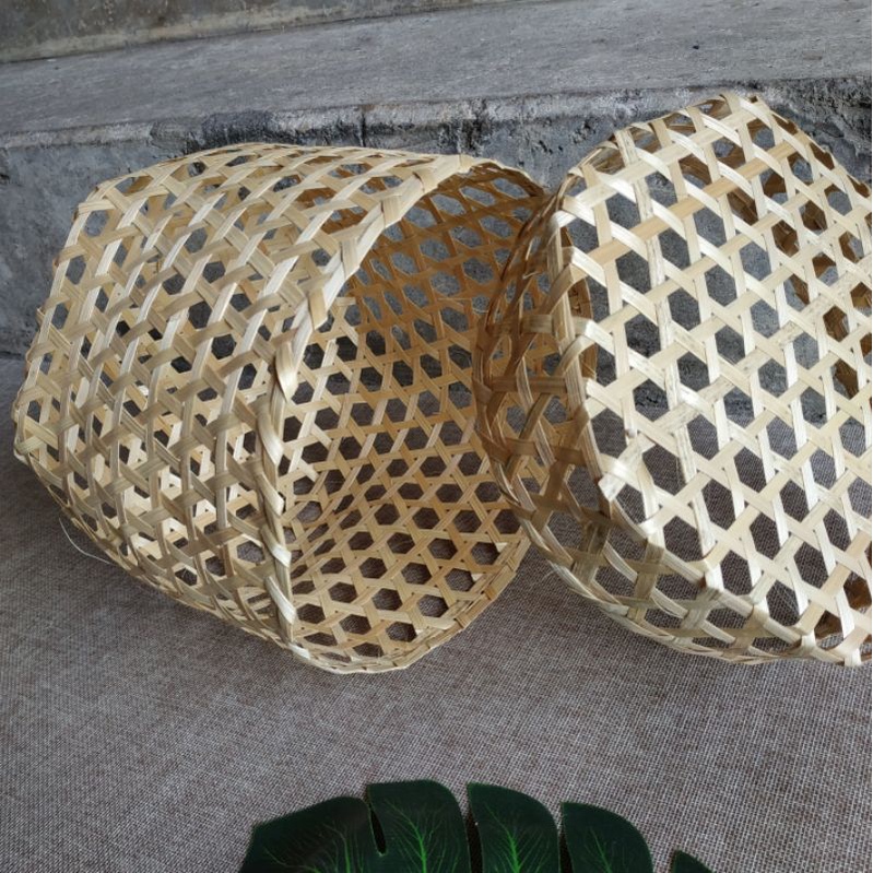 

KLONGSONG BESAR BLICING | diameter 18 tinggi 22cm ready. klongsong anyaman bambu