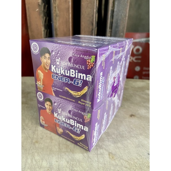 

KUKU BIMA ENER-G ANGGUR Sachet / PAK / 10 Box