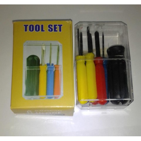 OBENG SET KOMPLIT 6 IN 1 2027 PALING MURAH