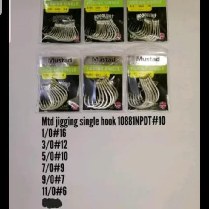 Kail | Pancing Mustad Jigging Hook 10881