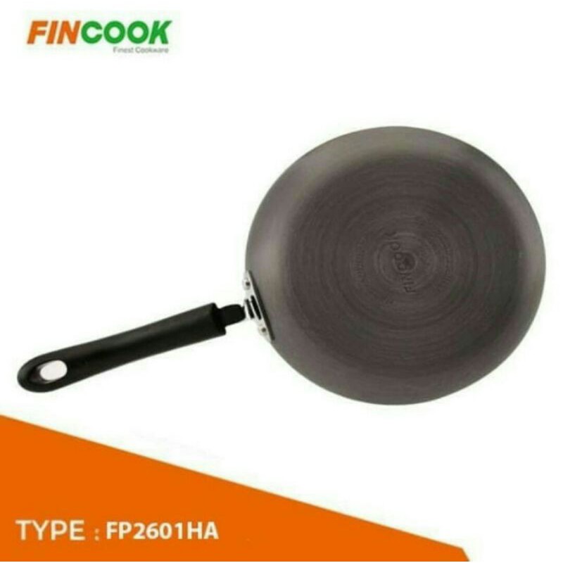 FP2601HA FRYPAN 26cm FINCOOK HARD ANODIZED / WAJAN FINCOOK FP-2601 HA / FRY PAN FINCOOK FP 2601HA