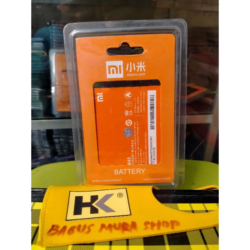 Baterai Battery Original Redmi Note 2 BM45 Note 2 Prime Batre Battre BM 45