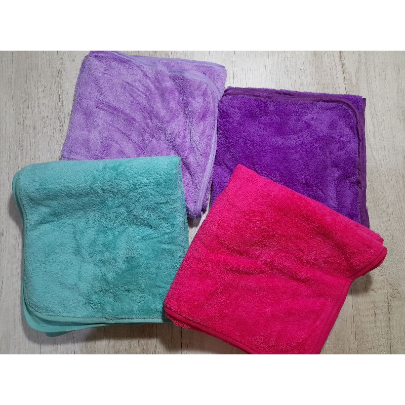 Handuk bayi lembut full warna / handuk polos