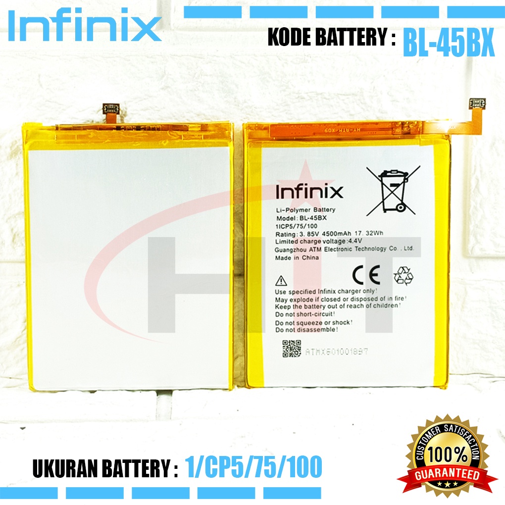 Baterai Battery Ori Infinix BL-45BX Infinix NOTE 3 / Note 3 Pro