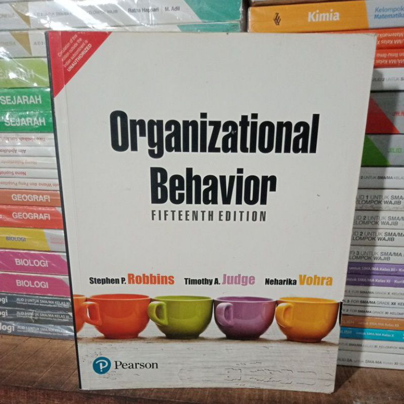 Original Organizational Behavior FIFTEENTH EDITION Stephen P. Robbins dkk.Pearson