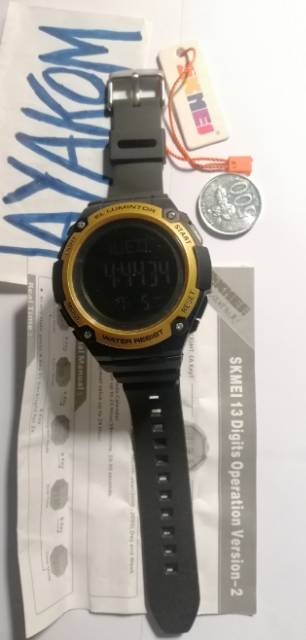 skmei 13 digits operating version 2