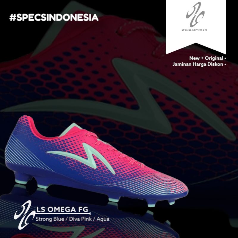 Specs LS Omega Meta Crush FG & IN l Runtuboy | Diva Pink | Blue Saphire | Black