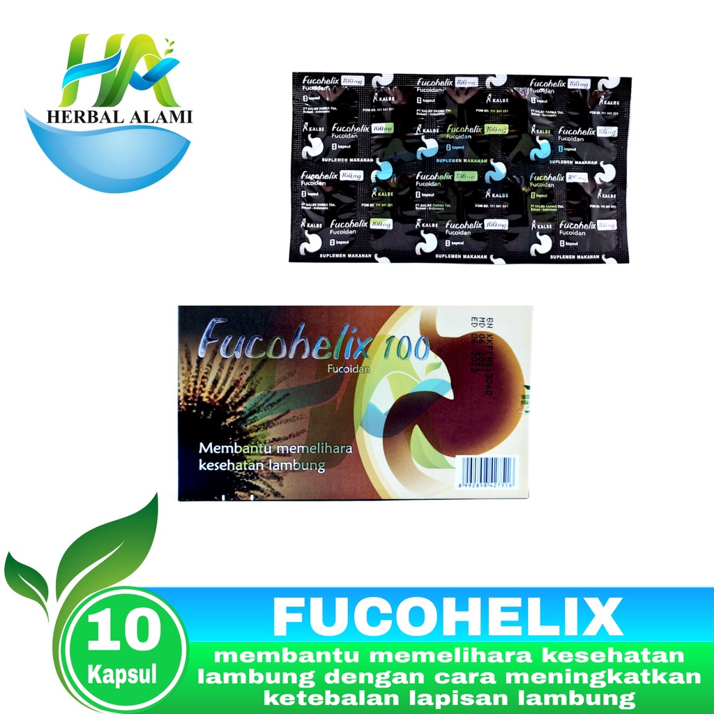 Fucohelix Kapsul 100mg PERSETRIP - Menjaga Kesehatan Lambung