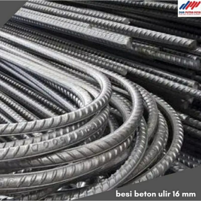 Besi Beton Ulir / Besi Ulir 16mm 12m Full SNI