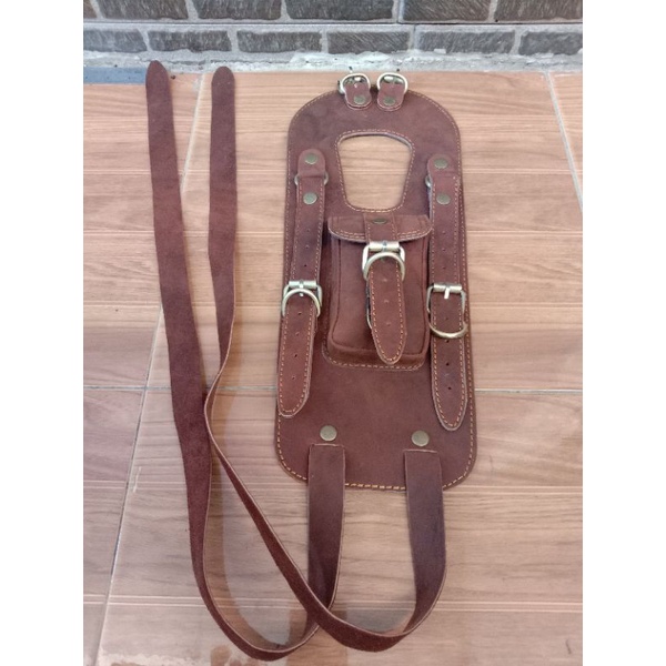 Tank bag| Tas tangki motor custom kulit
