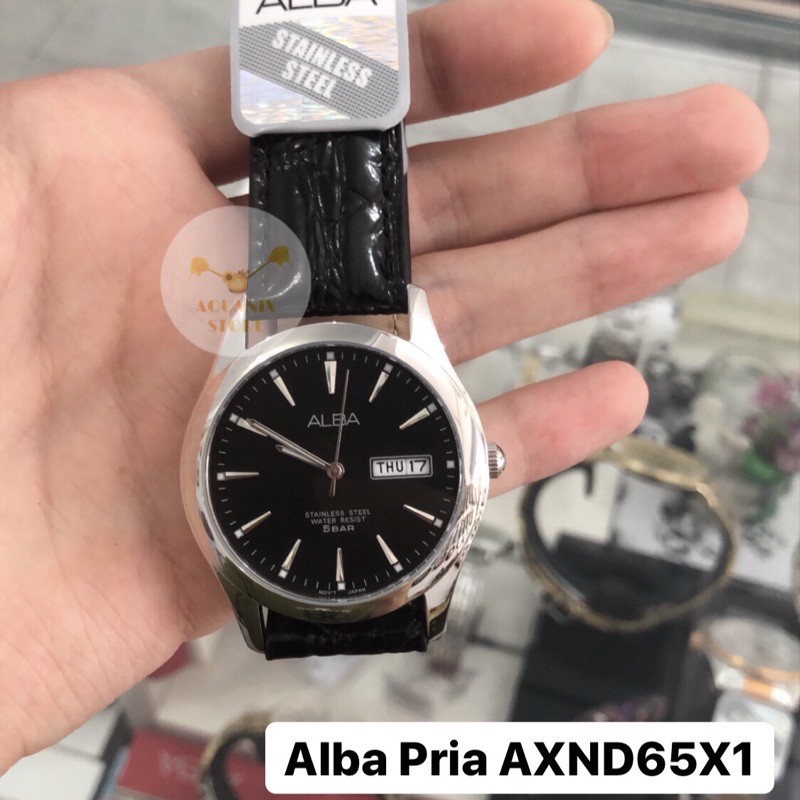 Jam Tangan Alba Pria AXND65 AXND65X1 Original