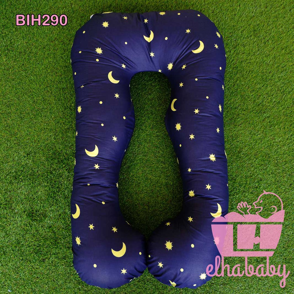 Bantal Ibu Hamil dan bayi Elha Baby multifungsi murah maternity pillow premium model U omiland