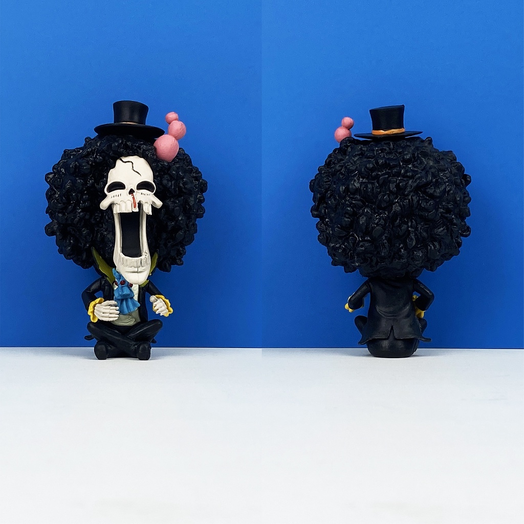 Action figure anime One Piece Luffy Chopper Ace Untuk Ornamen Mobil