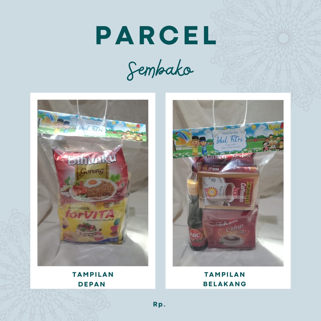 

Parcel Lebaran Sembako / Hampers Idul Fitri Sembako Tipe 2
