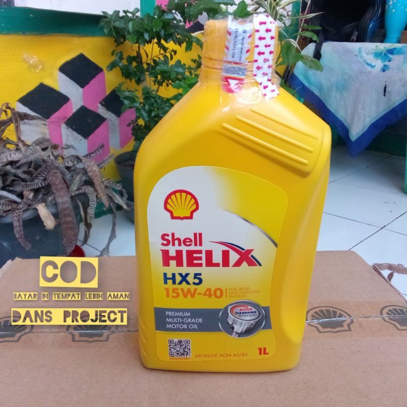 Promo Oli Shell Helix HX6 1 LITER 10w-40 Oil Shell HX 6 10 W 40 SHELL