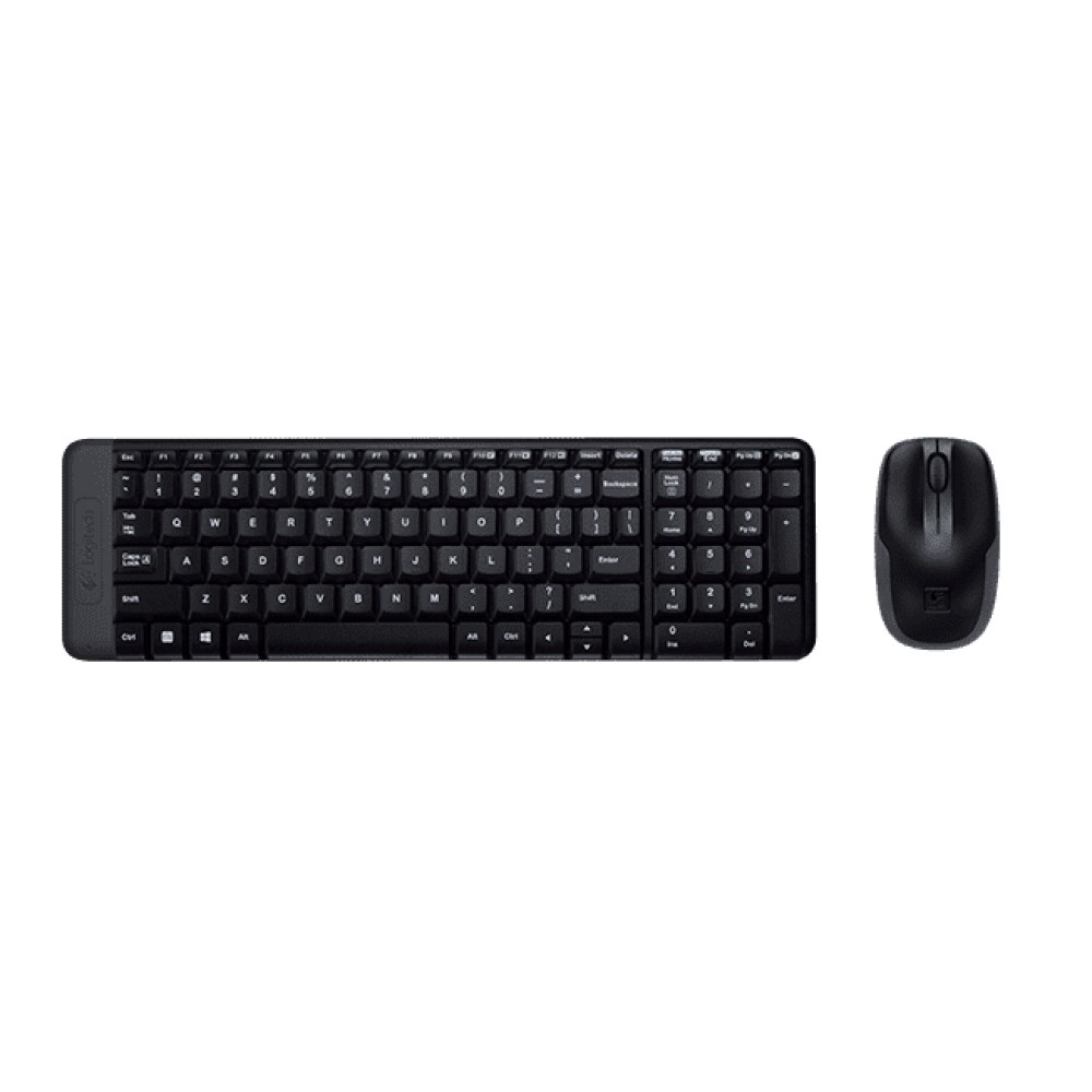 Bundling Logitech MK220 Keyboard Mouse Wireless - Original Garansi Resmi