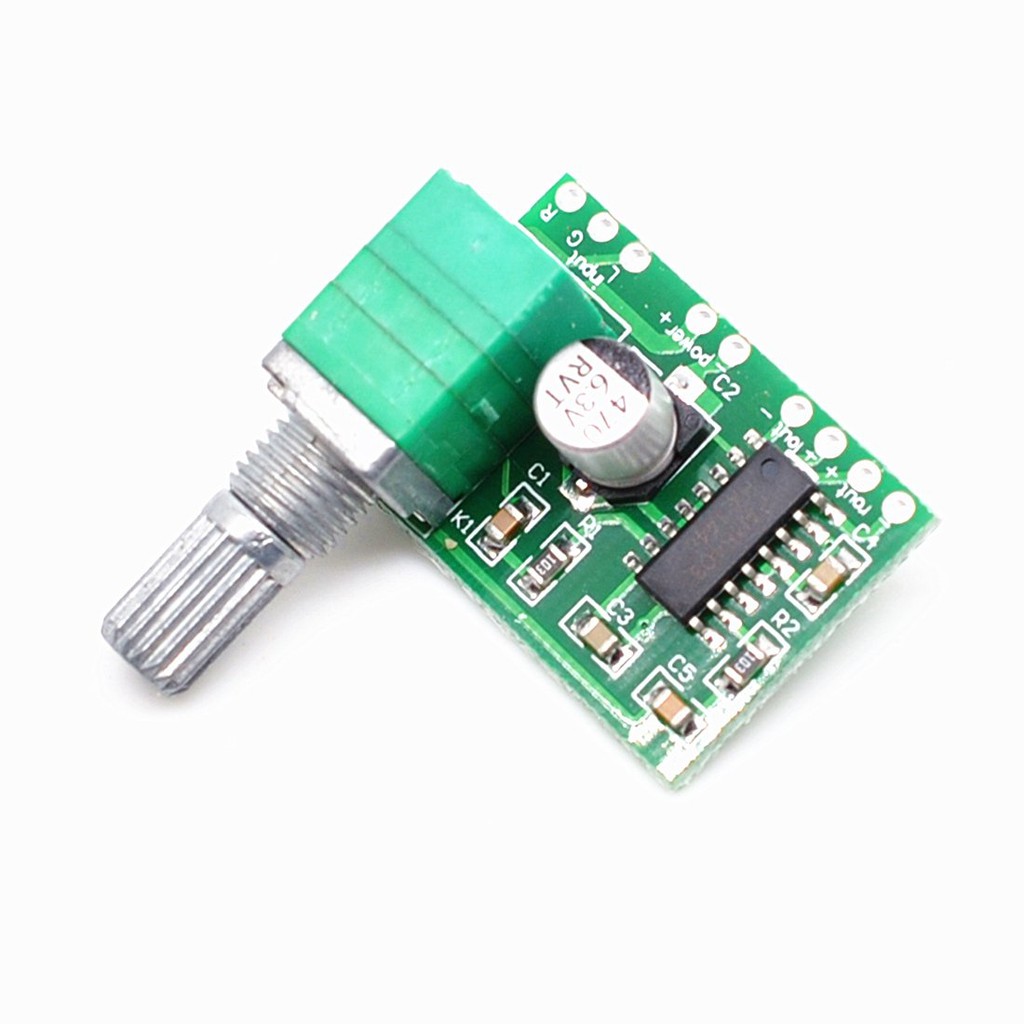 SUPER MINI STEREO AUDIO AMPLIFIER 2x3W 5V PAM8403