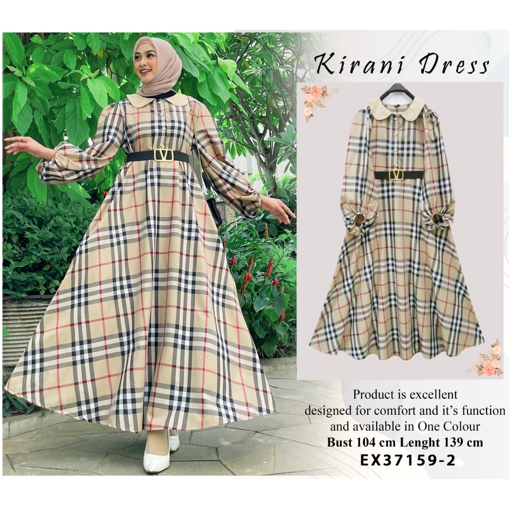 Burberry Dress Gamis Maxy by Extu