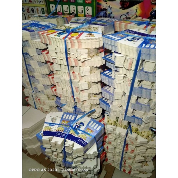 

KOTAK POPCORN / KOTAK BUNGKUS POP CORN / KERTAS BUNGKUS POP CORN / KERTAS POPCORN