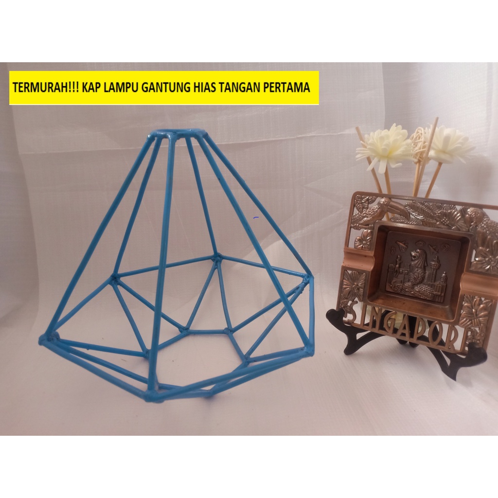 Kap lampu gantung diamond