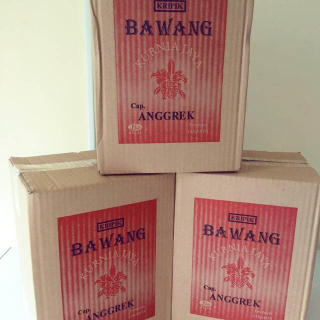 Keripik bawang kurnia jaya cap anggrek