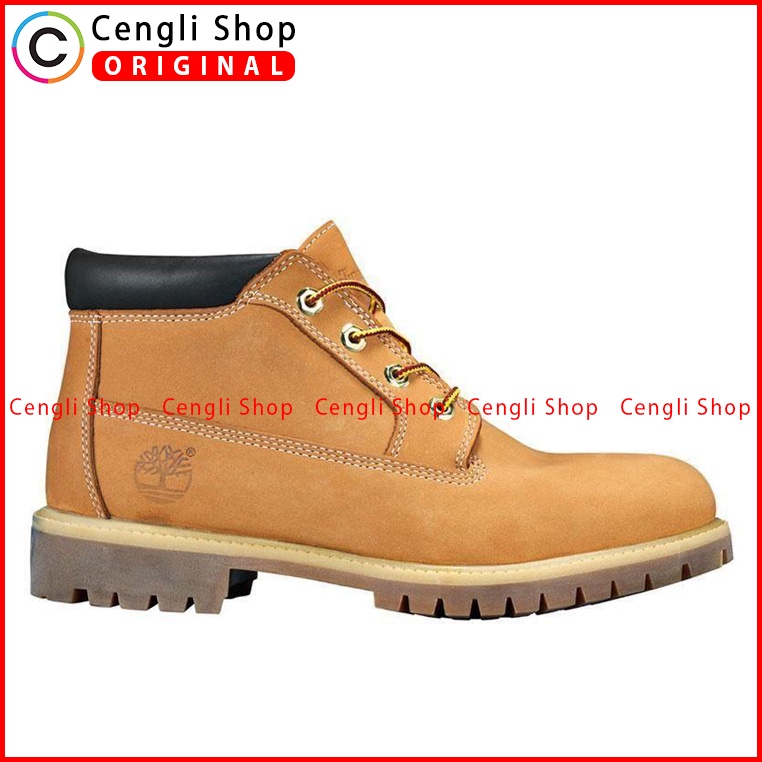 SEPATU BOOT PRIA TIMBERLAND ORIGINAL CASUAL KULIT ASLI TM39