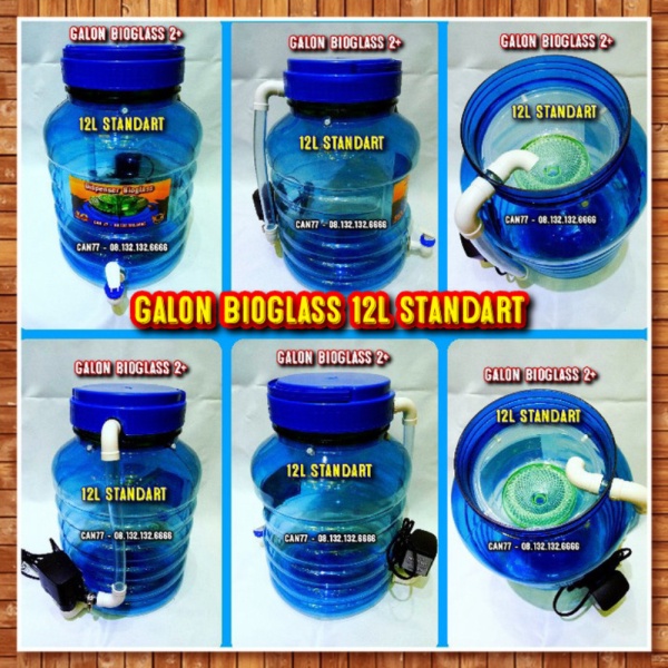 Promo Galon bioglass dan bio x 12L termurah dan terlaris Limited
