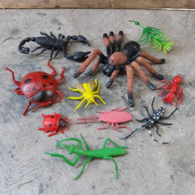 Mainan Insect World Hewan Serangga Anak Edukatif Kebun