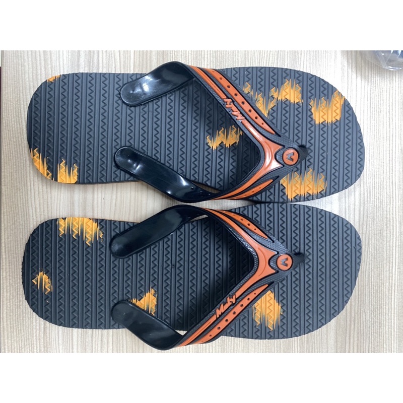 sendal jepit Mely loreng Sandal Japit Pria Wanita